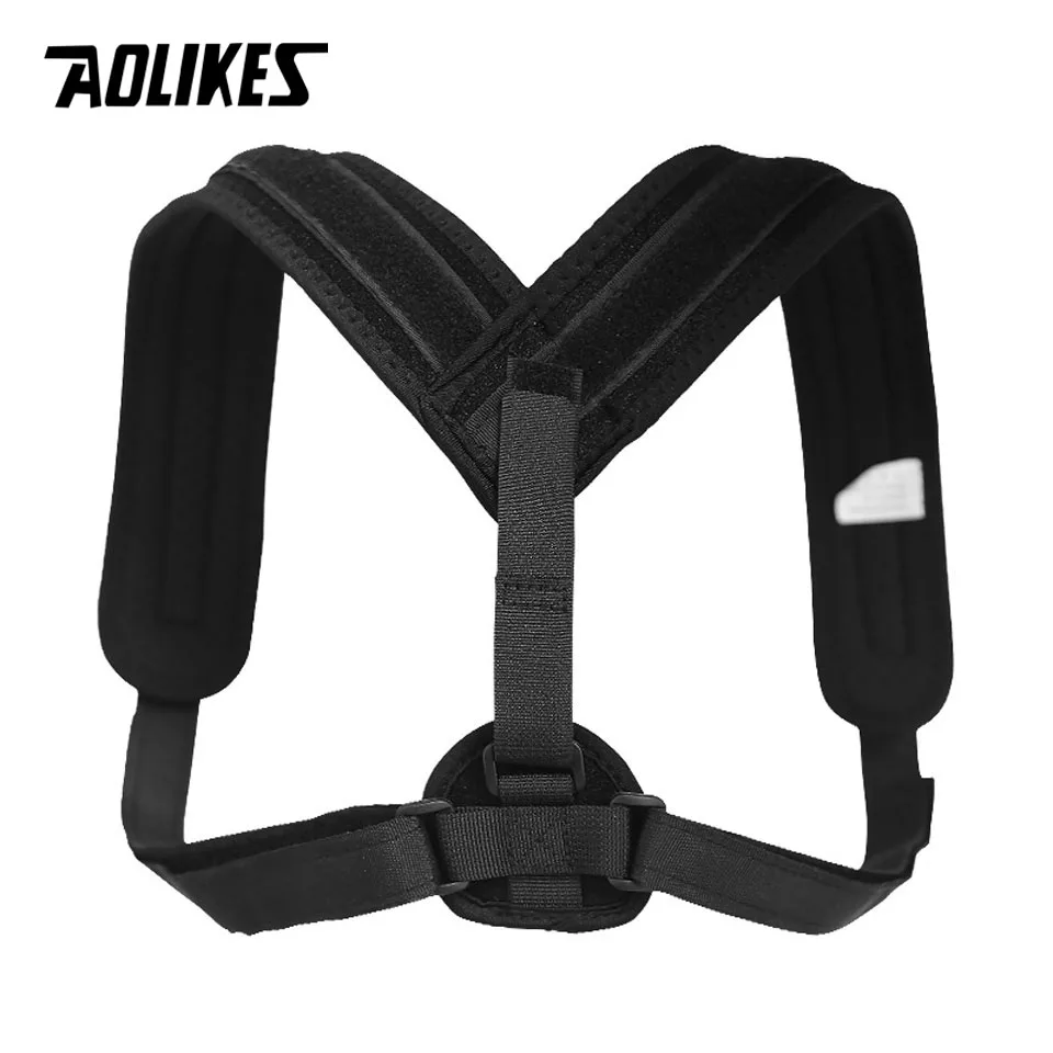 A Style AOLIKES 1 шт. Корректор осанки ключицы поддержка Скоба для мужчин и женщин поддержка спины предотвращает сдавливание и облегчение боли в спине - Цвет: A Style