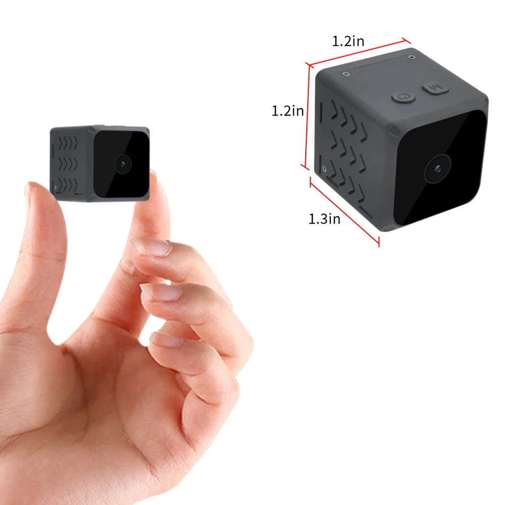 

1080P HD Mini WiFi Camera Monitor Night Vision Loop Recording Motion Detection Alarm DVR Home Indoor Wireless Video Camcorder