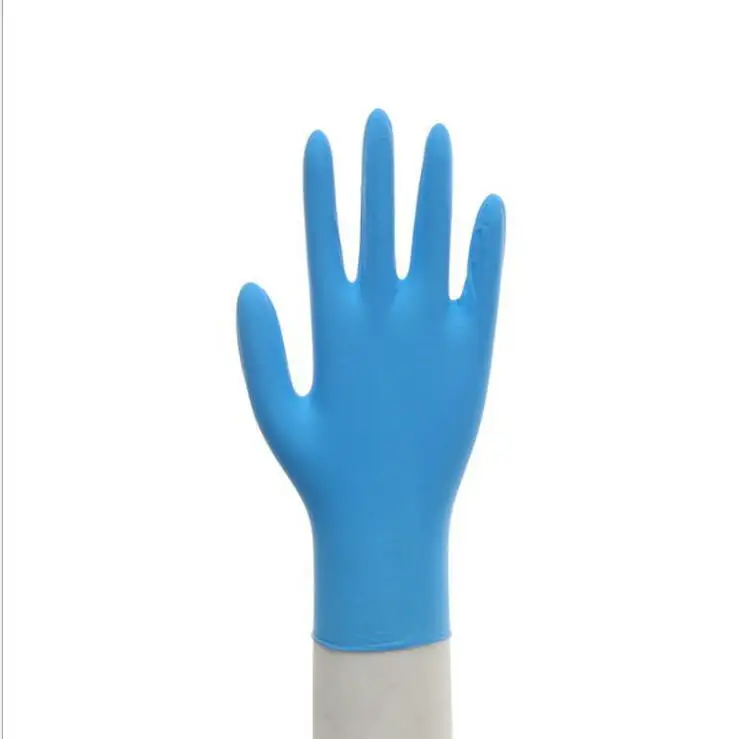 blue glove FSUP 100 шт одноразовые нитриловые перчатки рабочие перчатки для приготовления пищи кухонные универсальные бытовые садовые татуировки Красота - Цвет: blue glove