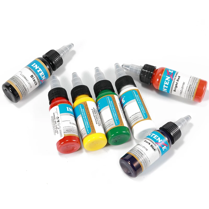 30ML Tattoo Pigment Color Semi Permanent Eyebrow Tattoo Ink Durable Makeup Pigment Microblading Coloring Beauty Tool Supplies