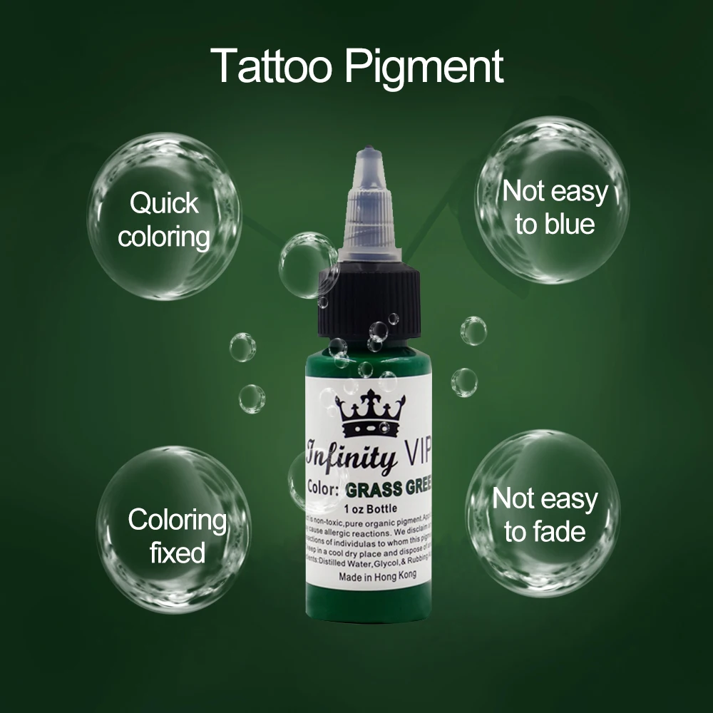 Натуральный пигмент для татуажа растений 30 мл полуперманентные чернила боди