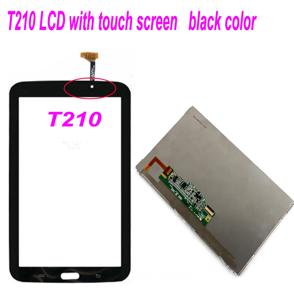 T2105 ЖК дисплей для Samsung Galaxy Tab 3 7 0 T210 3G с функцией SM T211 Wi Fi версии сенсорный экран