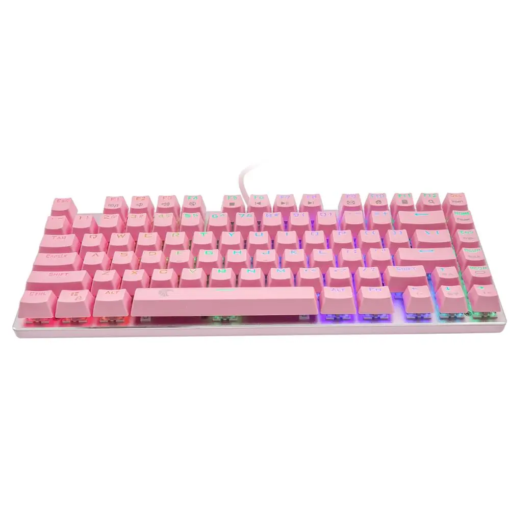 Механическая игровая клавиатура Z-88 RGB синяя красная черная водостойкая 60%