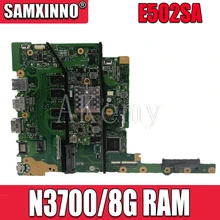 Upgraded version 8GB/RAM N3710 CPU For Asus E502S E502SA E402S E402SA Motherboard E502SA E402SA laptop Mainboard Mainboard