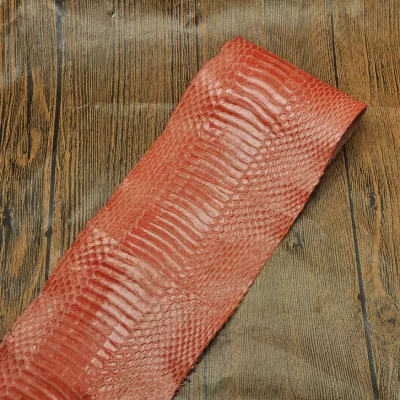 1-110x10cm DIY натуральная змеиная кожа ткань с редкой кожей 100-110x10 см - Цвет: 1-110x10cm
