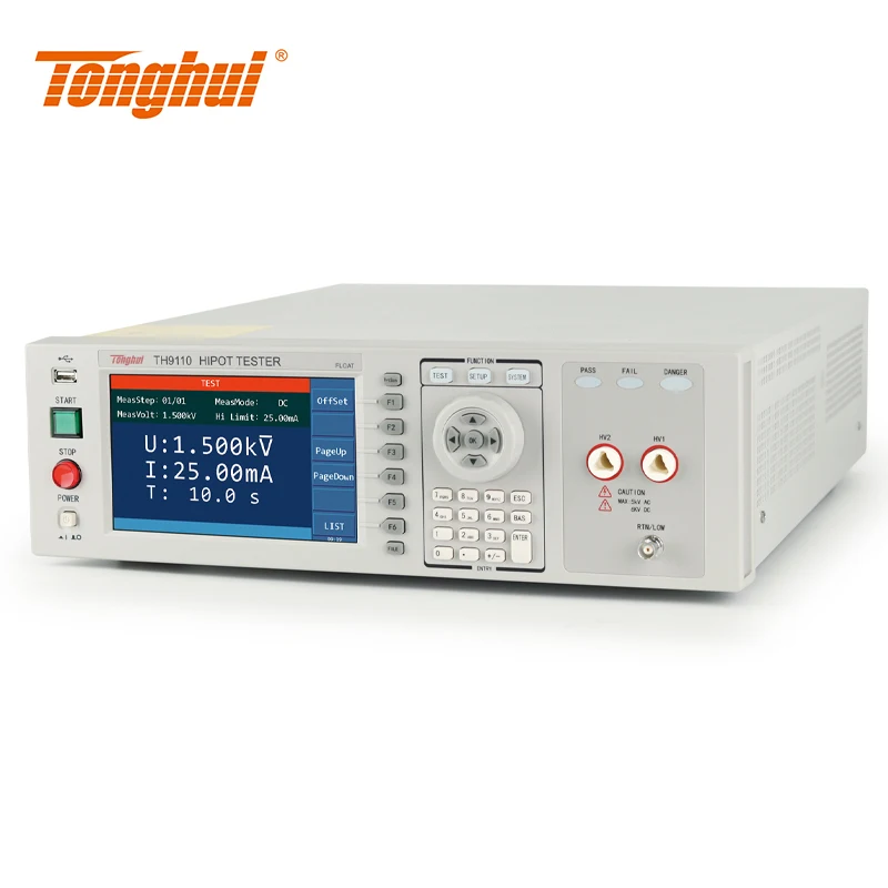 TONGHUI Tonghui Electronics TH9110/9110A программируемый тестер изоляции выдерживаемого
