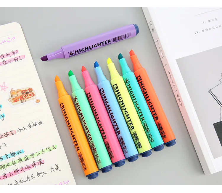 Треугольная ручка для рисования флуоресцентная граффити желтые зеленые синие