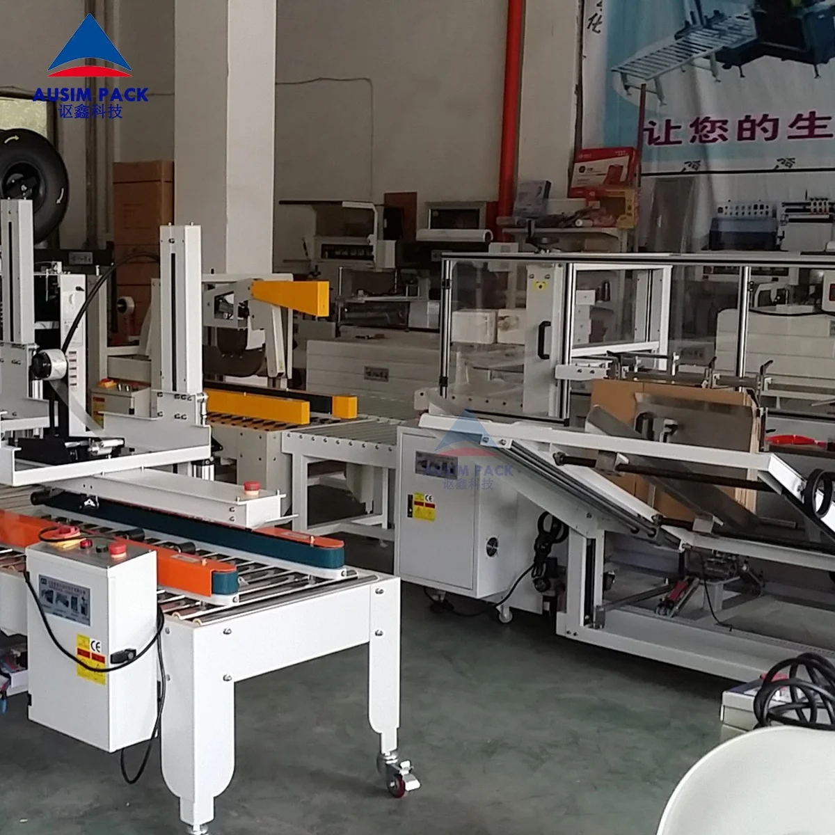 

Easy operate Fully Automatic Box Erecting Machine Carton Case Erector