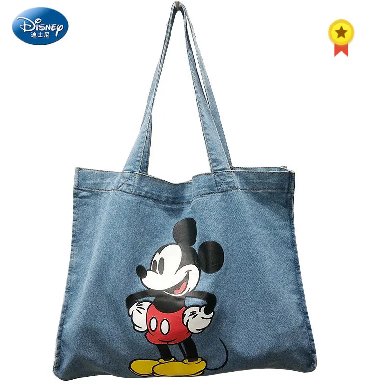 Милый ковбойский Ланч бокс с мультяшным изображением Диснея Микки сумка для