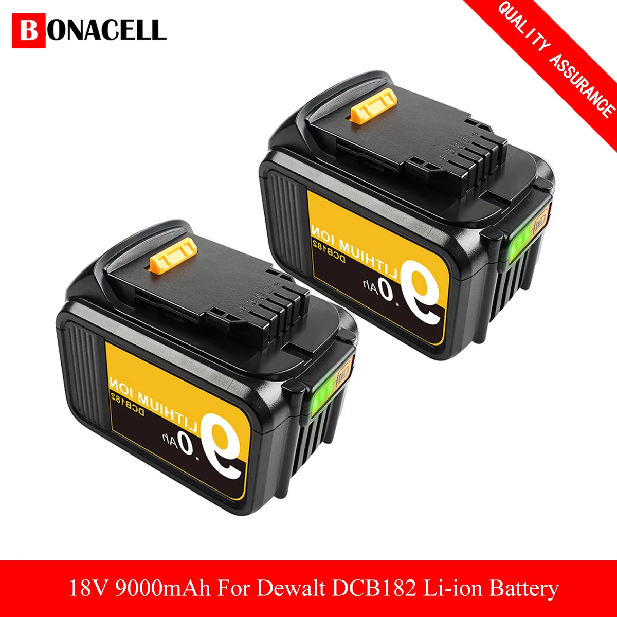 Замена аккумулятора для электроинструмента DeWalt DCB184 DCB181 DCB182 DCB200 DCD780 DCD785 DCD795 20 в 18