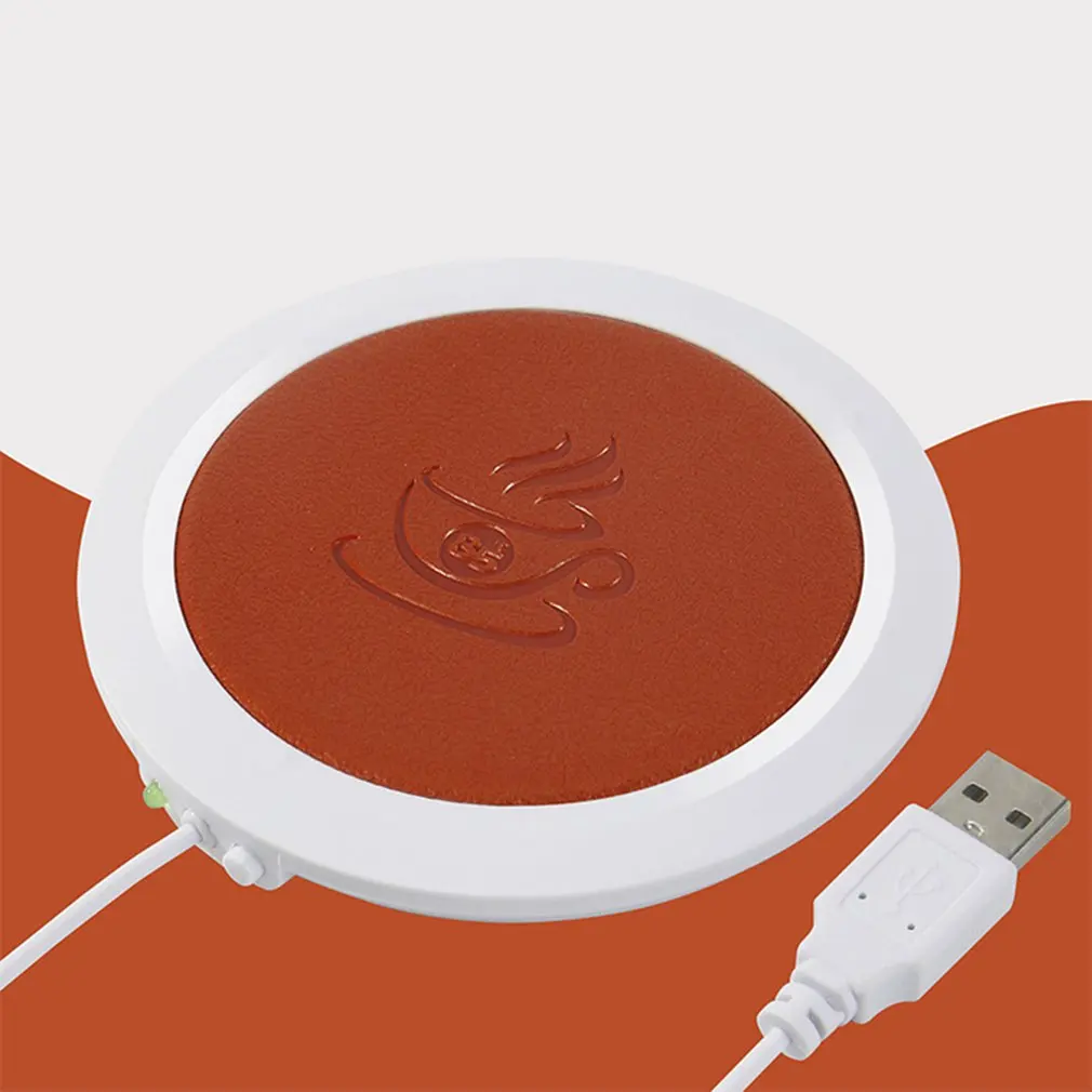 USB источник питания офисная чашка для чая, кофе, кружка, коврики, грелка, подогрев, чашка, коврик, подставка для напитков
