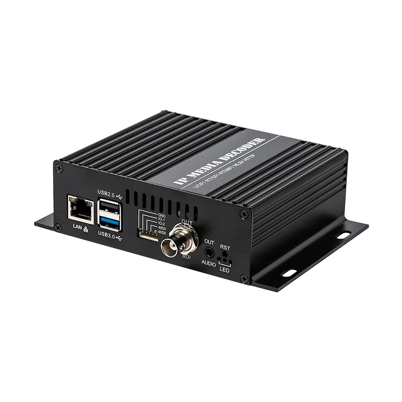 OTV-HS10 H.265 H.264 1080P SDI IP декодер с выходом USB RS485 для декодирования потоковой сети RTMP RTSP