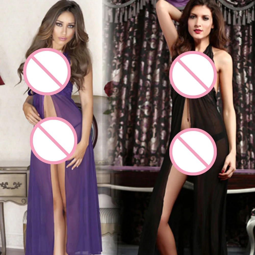 Новые горячие черные пижамы Babydoll и стринги Laies Горячее Сексуальное белье