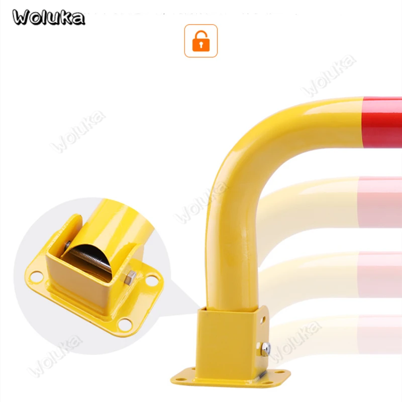 Автомобильный парковочный замок стальная труба толстая козловая Блокировка от