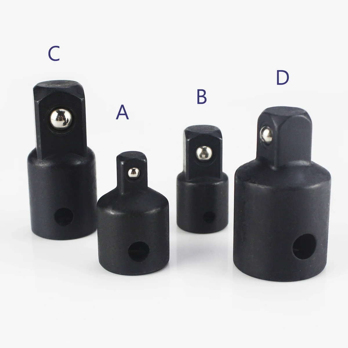 ALL 4 PEICES Ударная головка CR-V Ratchet конвертер адаптер Редуктор 1/2 до 3/8 3/8 до 1/4 1/4 до 3/8 3/8 до 1/2 автомобилей велосипедов гаражный ремонтный инструменты - Цвет: ALL 4 PEICES