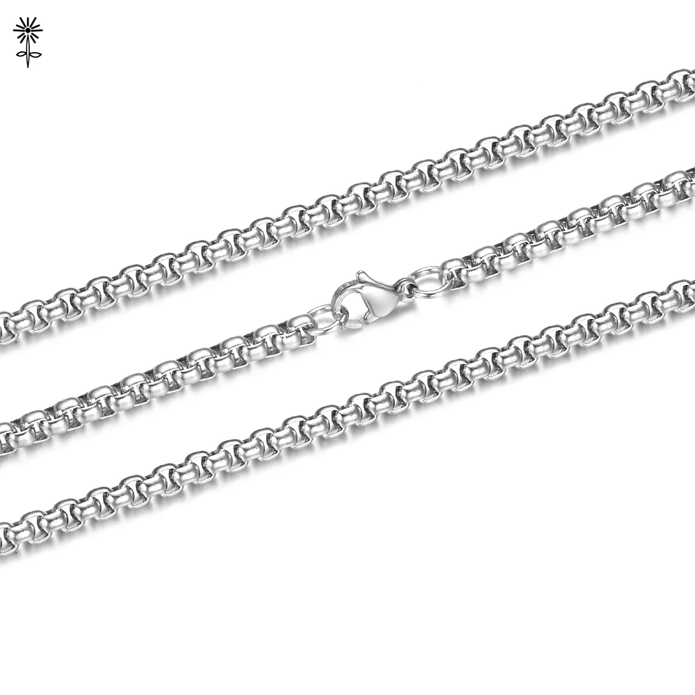 Оптовая продажа 10 шт./лот 316 цепи из нержавеющей стали ожерелья и браслеты мульти