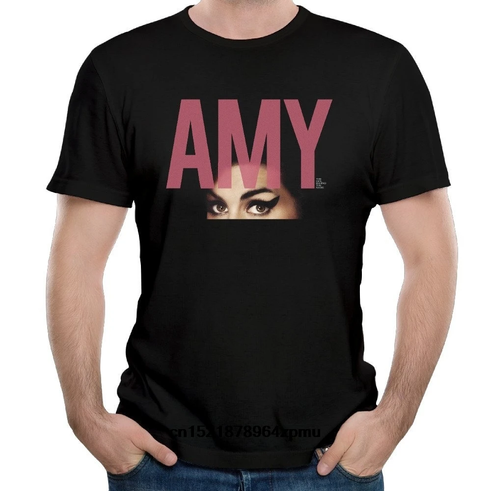 Мужская футболка Amy documary Trailer Winehouse с коротким рукавом черная размер S-4XL новинка