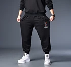 Мужские брюки-карго 7XL 6XL XXXXL, уличные спортивные брюки Joogers, черные спортивные брюки в стиле хип-хоп, Осенние штаны с карманами, 2019