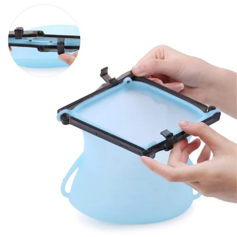 Горячая продажа силиконовая пищевая свежая сумка упаковщик молоко Фрукты Мясо