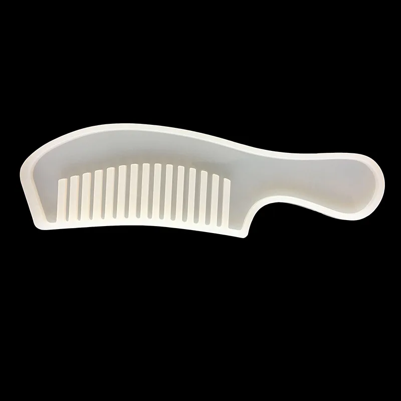 

1pcs 3D Transparent Silicone Comb Mold Epoxy Resin Molds for DIY Jewelry Making Tools Jewelry Tools Accessories