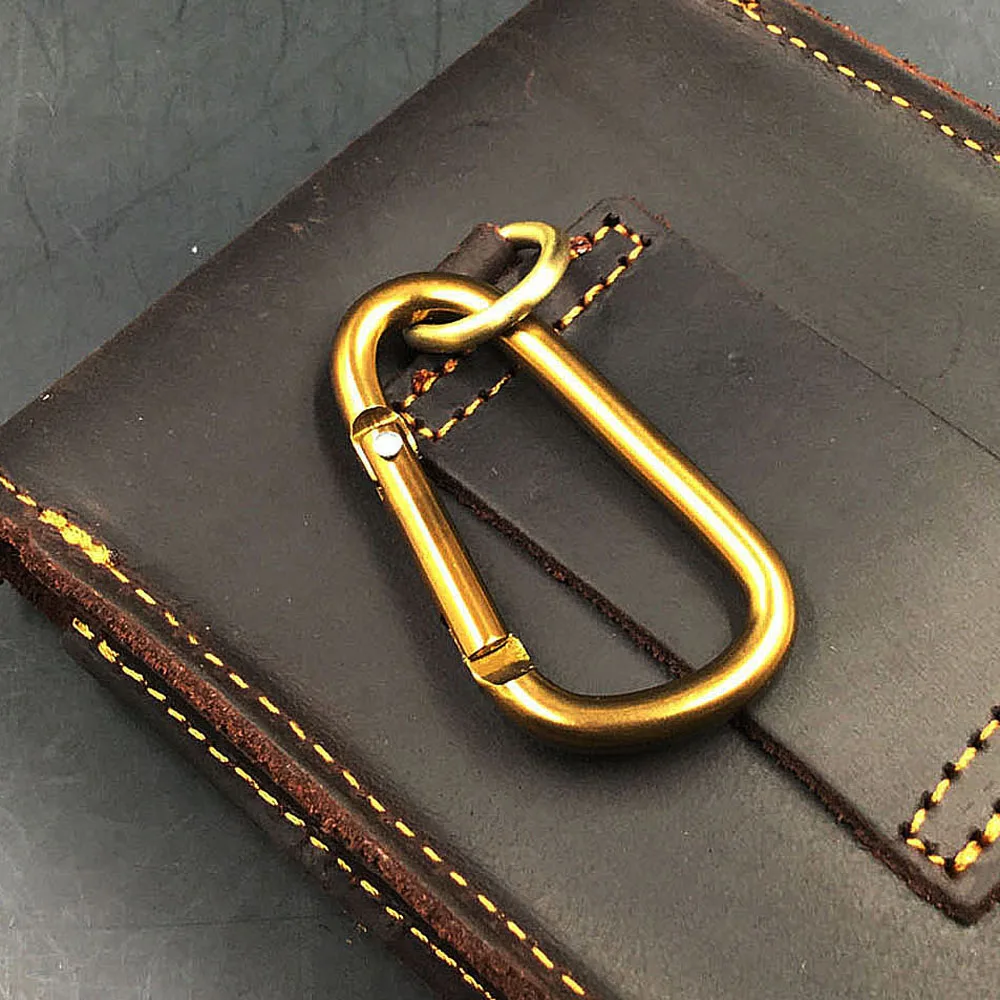 Поясная Сумка из натуральной кожи для мужчин винтажная маленькая сумочка Crazy Horse