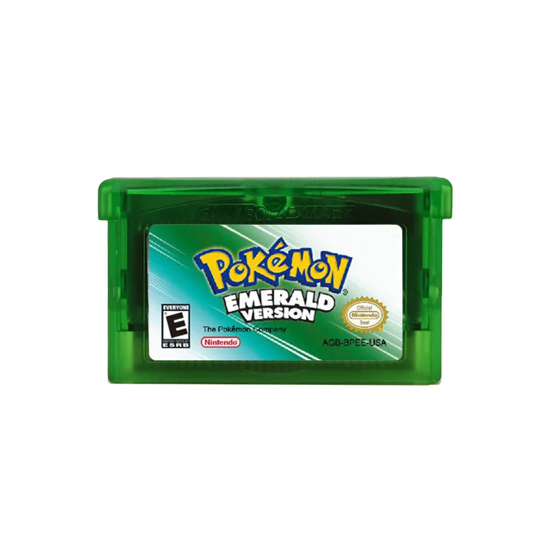 Серия Пикачу NDSL GB GBC GBM GBA SP видеоигра картридж консоль Pokemon карта игра собирать