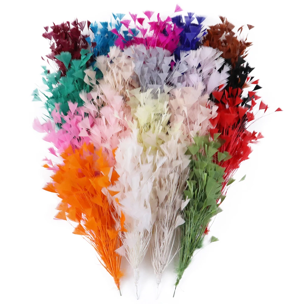 

Wholesale High Quality Turkey Feather Flower 25-30 CM/10-12 Inches DIY Home Party Headdress Decoration Feathers for Crafts