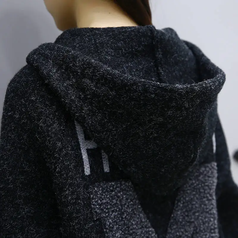 Новинка 2019 свободное зимнее пальто большого размера очень длинное плотное