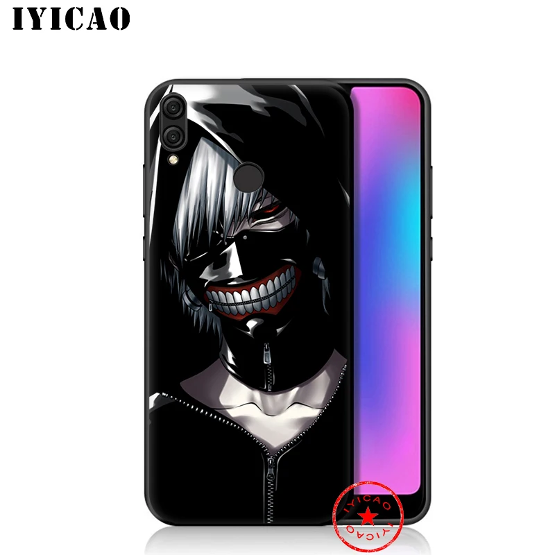 IYICAO одежда с надписью Tokyo Ghoul мягкий чехол для huawei Honor 20 10 9X9 8C 8X8 7X 7C 7A 6A Nova 5i 4 3i 2 2i Lite