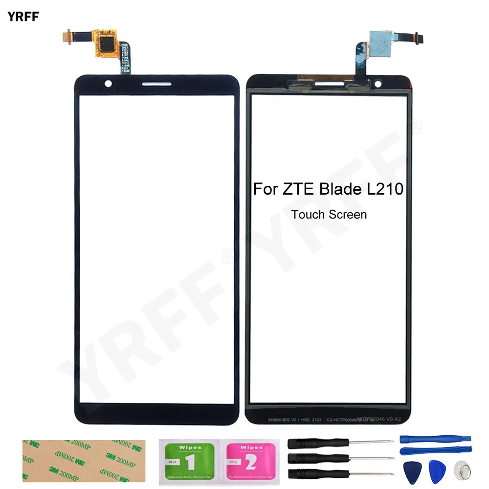 Как на телефоне zte 210 экран поменять Передняя стеклянная панель для ZTE L210, сенсорный экран s для ZTE Blade L210, д