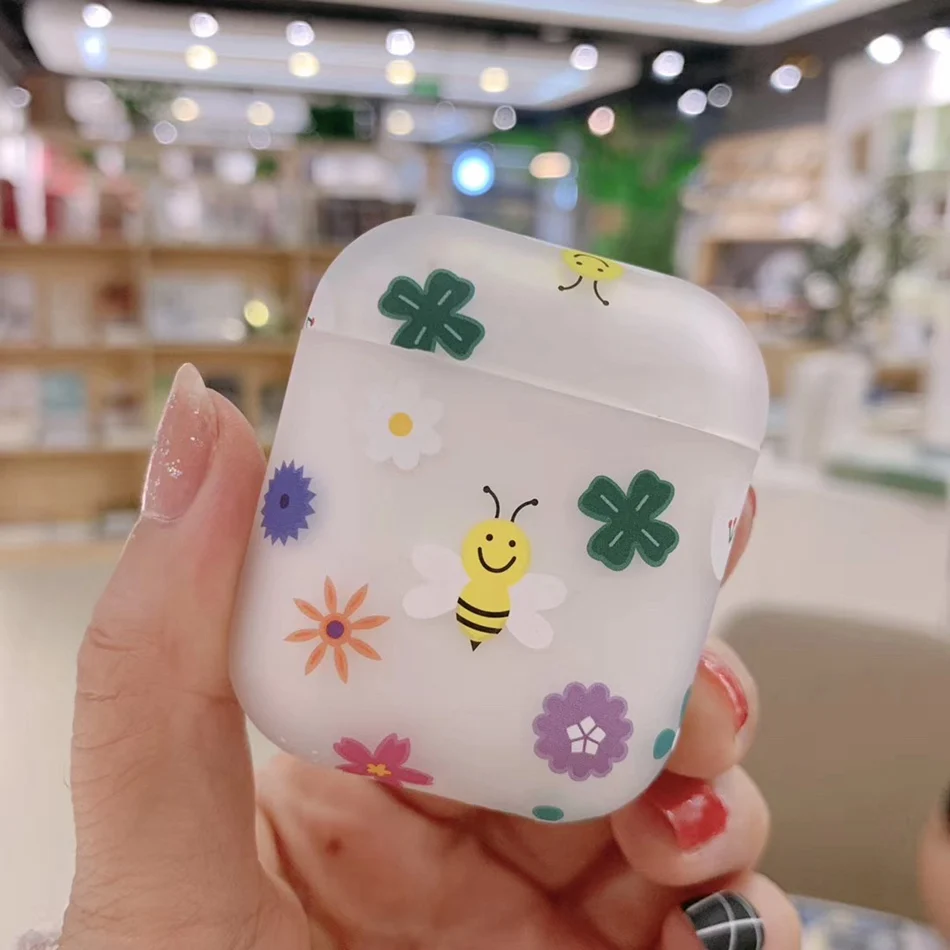 658B1 Беспроводной Bluetooth чехол для наушников Airpods чехол Роскошный Мраморный наушник чехол для Apple Air Pods 2 Earpods аксессуары 1 - Цвет: 658B1
