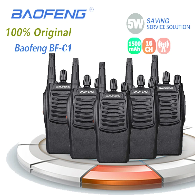 5 шт. портативная рация для двусторонней радиосвязи Вт 16 каналов|Рации| |