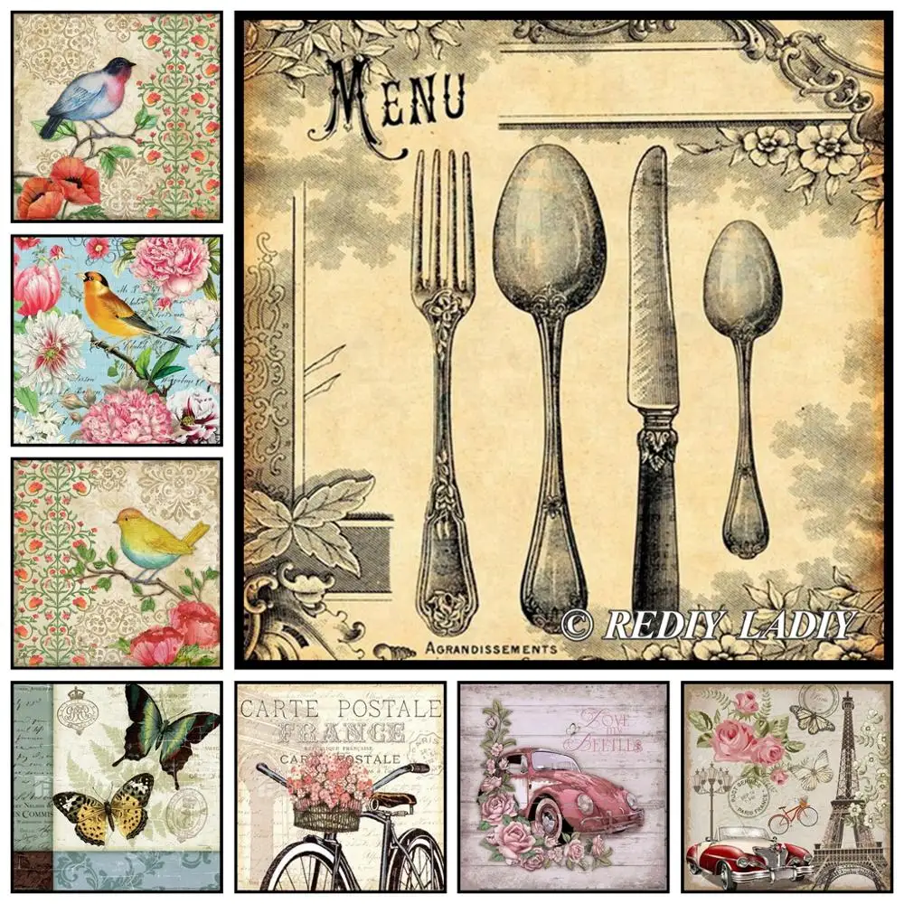 Полный квадрат/Круглый Алмаз живопись птицы цветы алмазная вышивка бисером