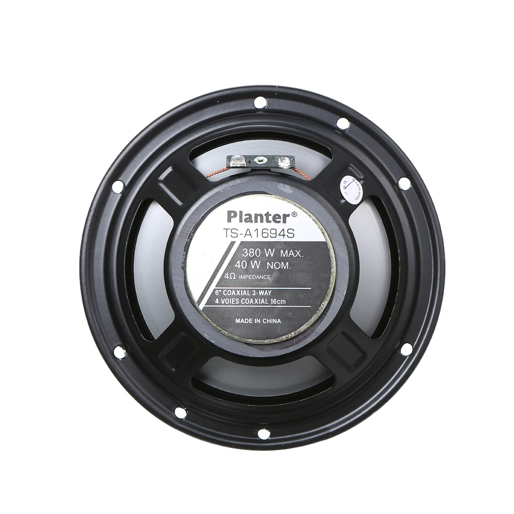 TS A1694S 2 шт. 6 5 дюйма 380 Вт автомобильный коаксиальный HiFi Динамик для двери