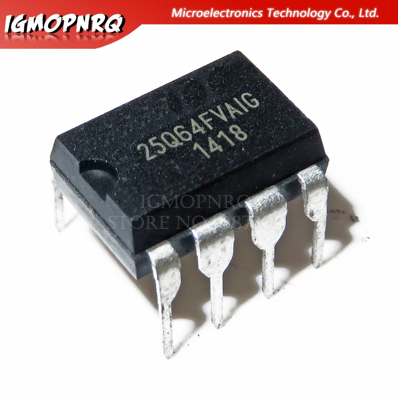 5 шт. W25Q64BVAIG DIP W25Q64 DIP8 25Q64 8 25Q64BVAIG|Интегральные схемы| |