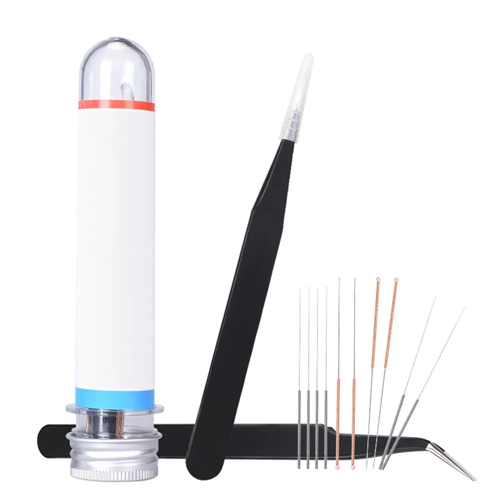 12 шт. фидерная Шестерня иглы пинцеты Мини Портативная легко наносится практичная