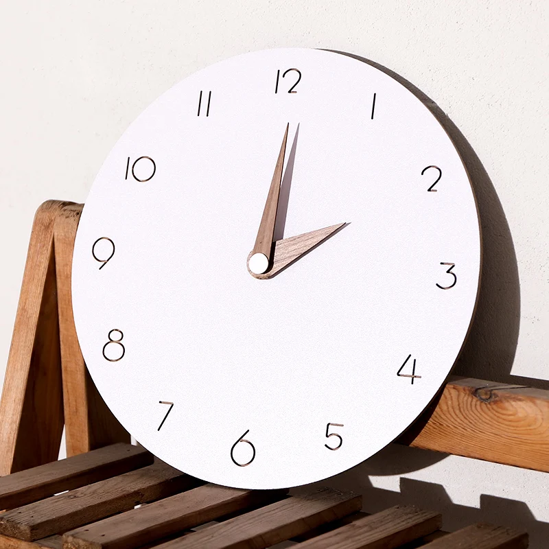 3d декорация настенные часы механизм Тихая промышленная школа деревенская