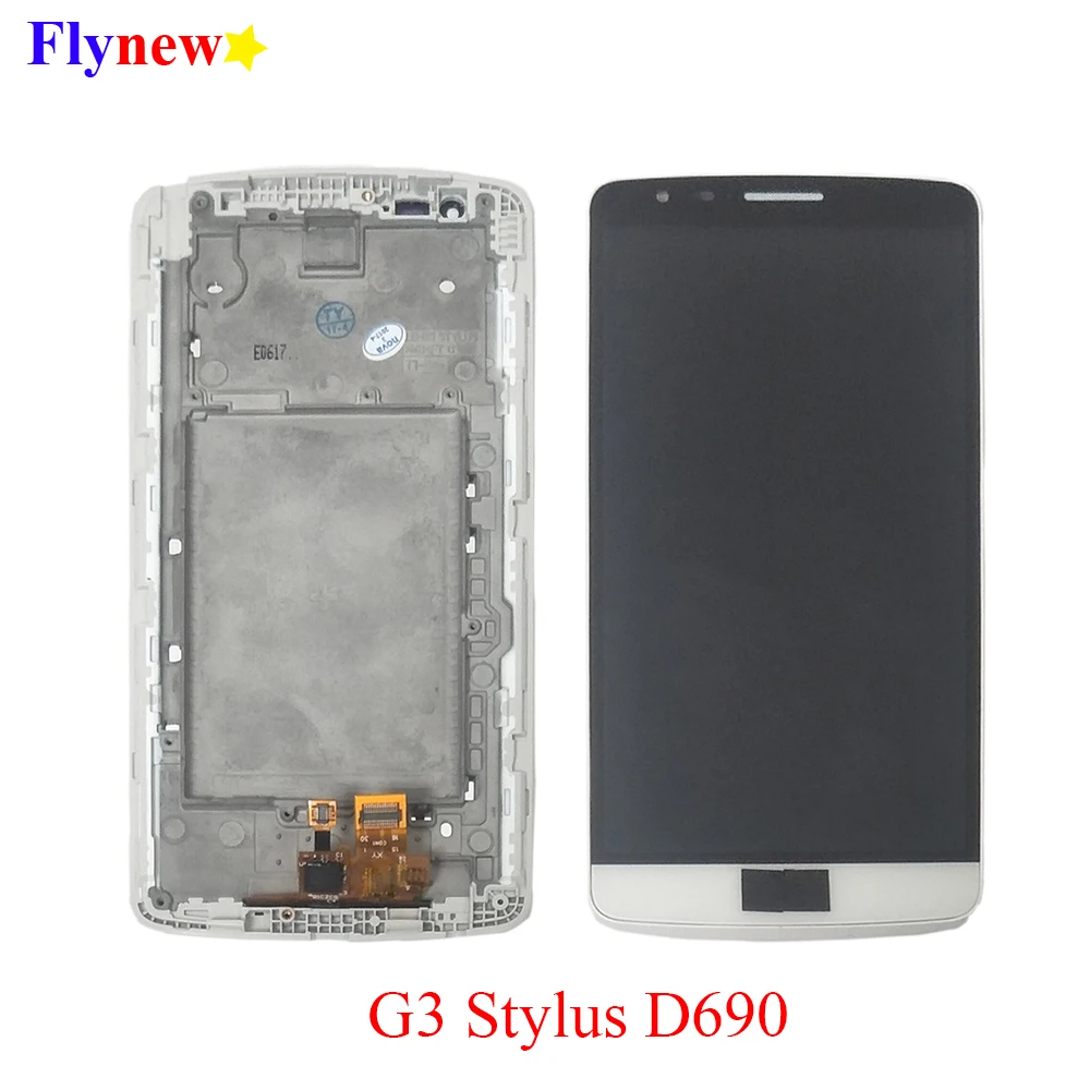 ЖК дисплей IPS 5 дюйма для LG G3 Stylus D690 панель сенсорного экрана Senor стеклянный
