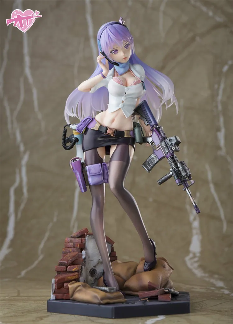 

23CM NEW Anime after school Arena First Shot all Rounder ELF girl PVC Action figure collection Model toy doll gift #563