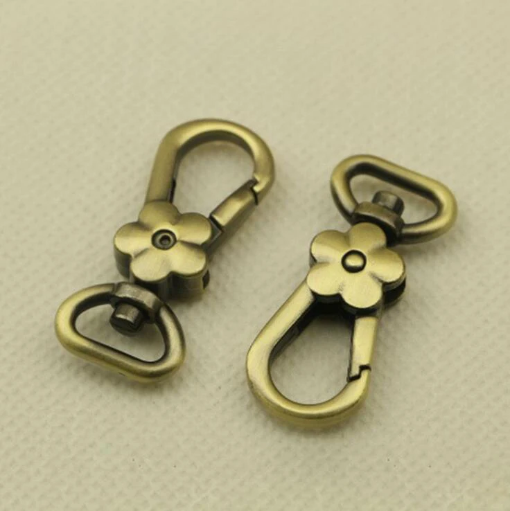 10 шт. пряжка с застежкой-крючком для металлической цепочкой Поворотный Trigger омара