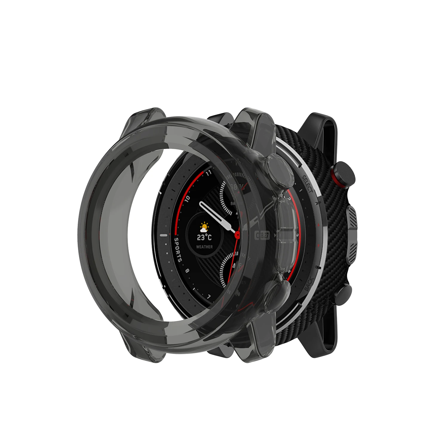 sikai chargers for amazfit stratos 3 tpu case for amazfit stratos 3 a1928 smart watch accessories free global shipping