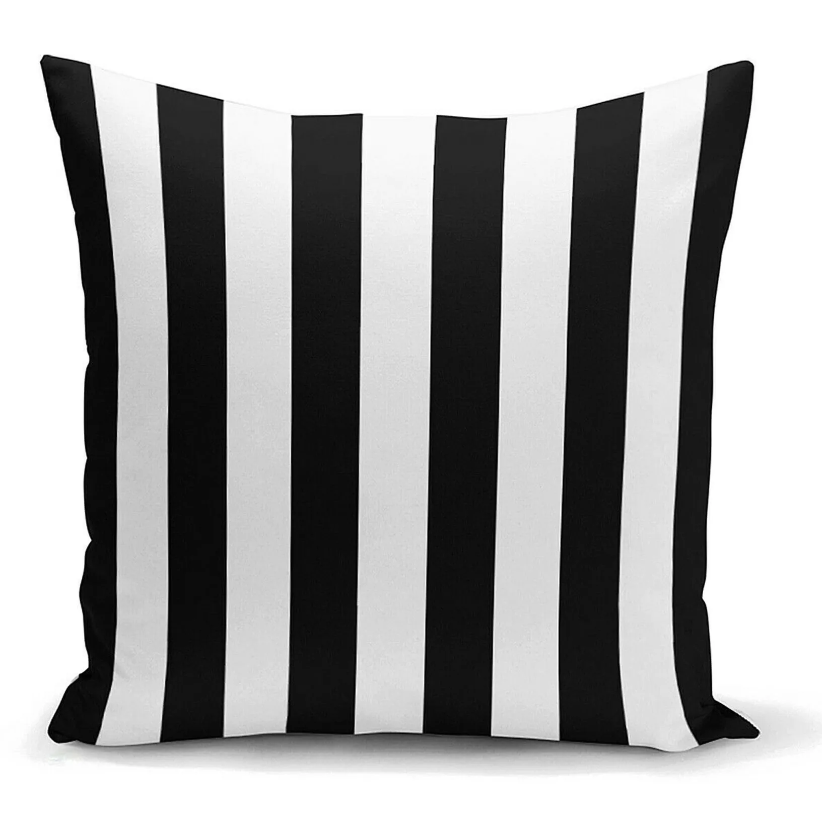 

2Pcs Black & White Waist Pillows Case Hot Modern Nordic Geometric Print Cushion Case Livingroom Sofa Bed Decorative Pillows