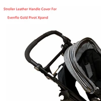 leather handle cover for evenflo gold pivot xpand stroller armrest sleeve case protective cover baby carriage accessories