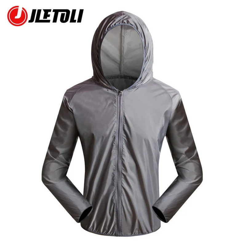 

JLETOLI Rainproof Cycling Jacket Windbreaker Outdoor Coat Cycle Clothing MTB Raincoat Bike Long Sleeve Jerseys