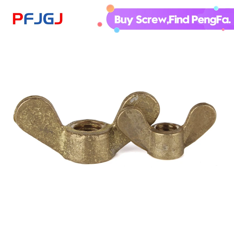 Peng Fa M3/M4/M5/M6/M8/M10/M12 GB62 медная затягивающая гайка cuprum бабочки гайки|Гайки| |