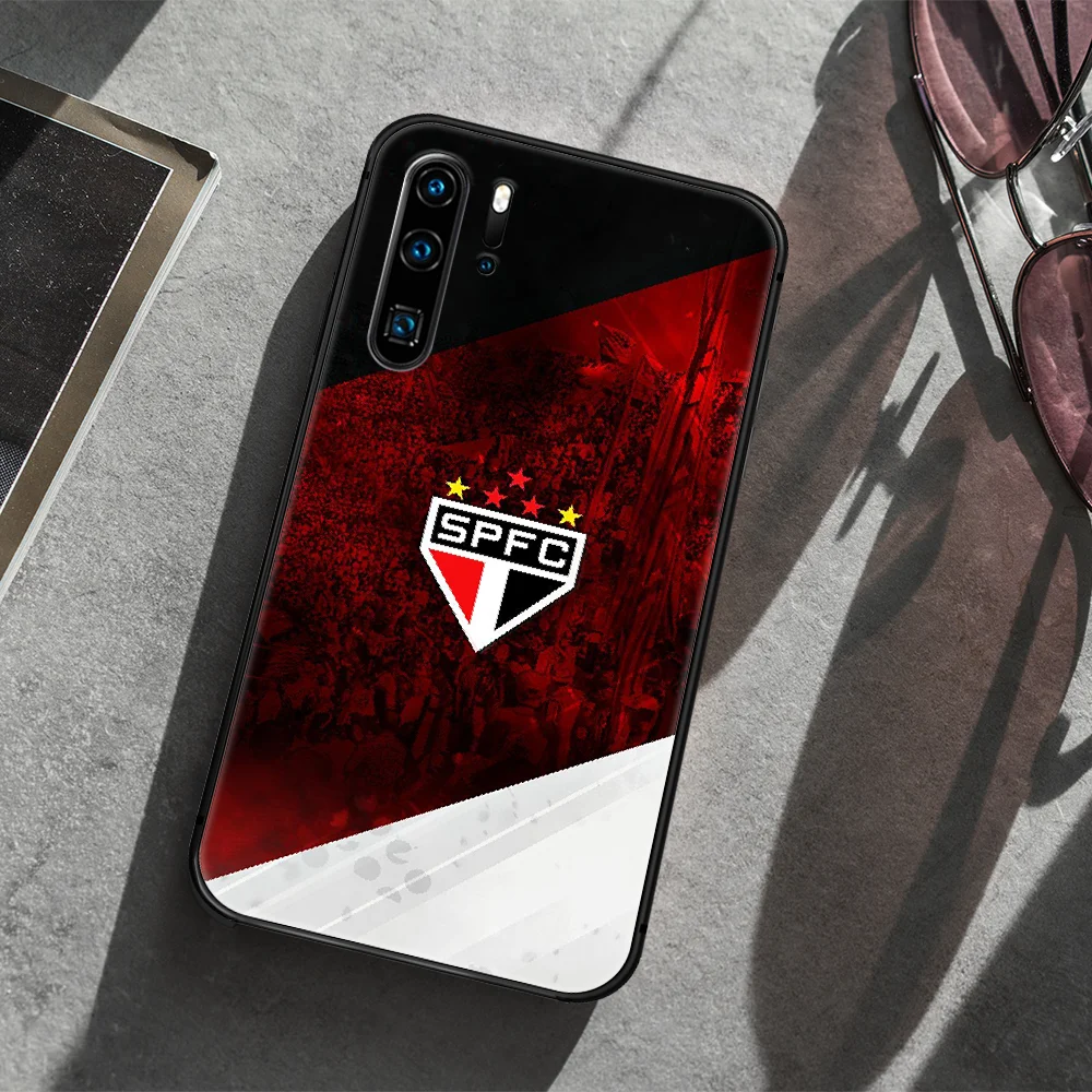 

Sao Paulo Futebol Clube Phone Case For Huawei P Mate 10 20 30 40 Lite Pro smart Z 2019 nova 5t black Cover Luxury Coque Painting
