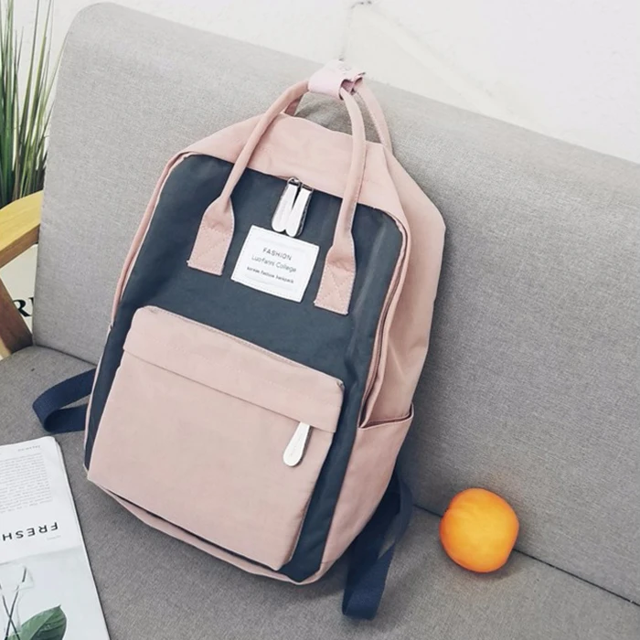 Женский рюкзак водонепроницаемый холщовый дорожный школьная сумка рюкзаки 2020 |