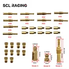 Alconstar, 10 шт., основной комплект струи карбюратора, медленнаяпилотная струя, основная Форсунка инжектора для PWK PWM PJ PE PD FCR Keihin CV CVK CB CE VA