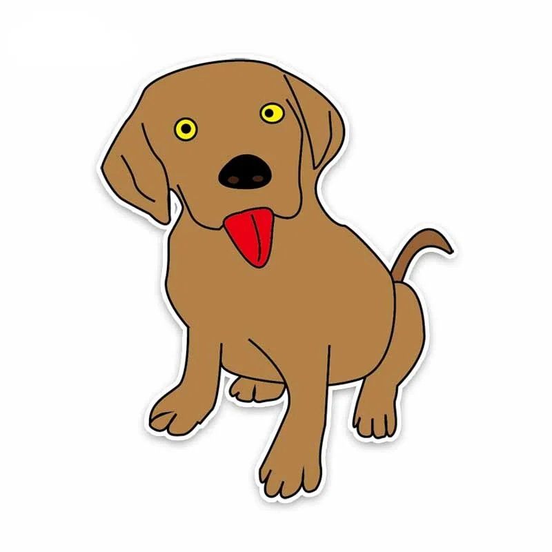 Наклейки в виде веселых животных, наклейки из ПВХ, наклейка для стайлинга автомобиля, аксессуары для стайлинга автомобиля, Водонепроницаемые царапины