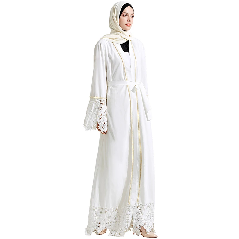 Женская элегантная скромная мусульманская исламская одежда арабское длинное